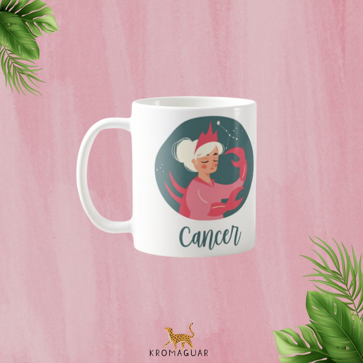Taza Cáncer Signo Zodiacal