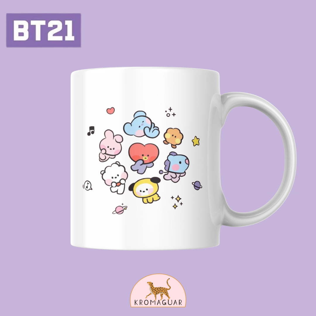 Taza BT21 Universe BTS