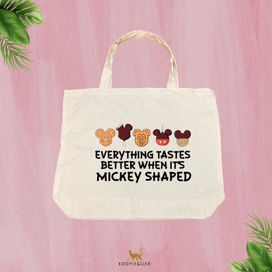 Tote Bag Mickey Mouse Shaped Disney