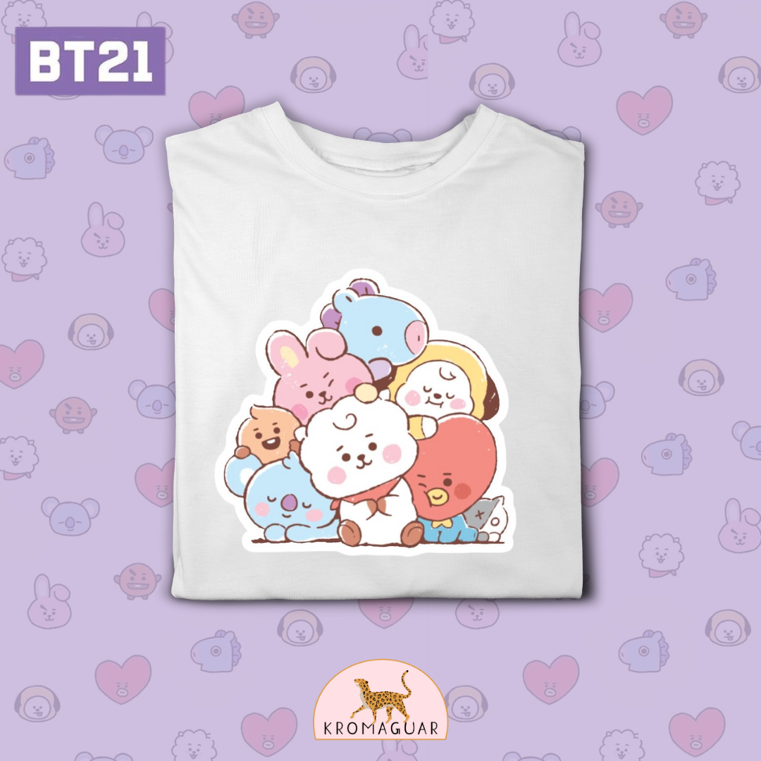 Polera BT21 Hug BTS