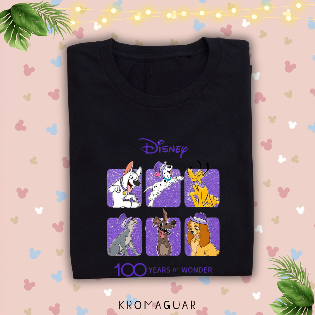 Polera Disney Dogs 100 Years