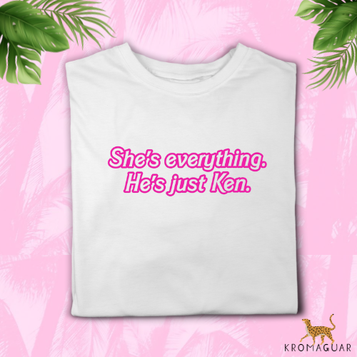 Polera Barbie She´s Everything He´s Just Ken