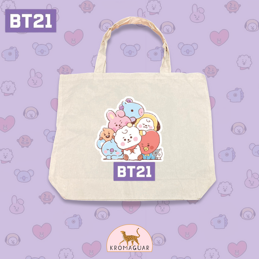Tote Bag BT21 Hug BTS