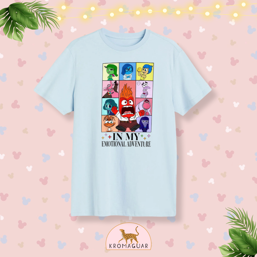 Polera In My Emotional Adventure Inside Out Disney Pixar