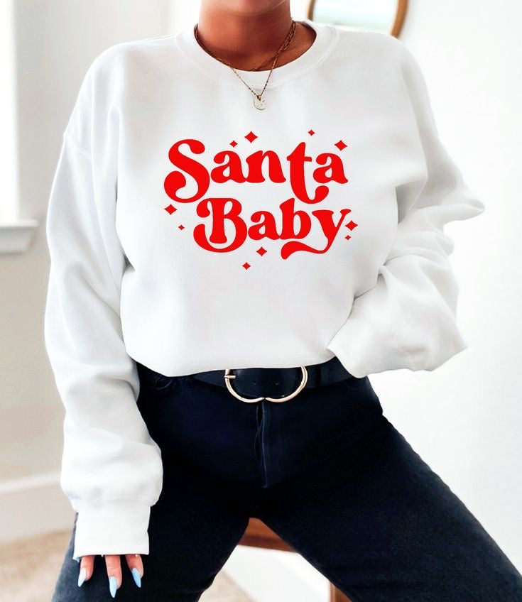 Poleron Santa Baby Navidad