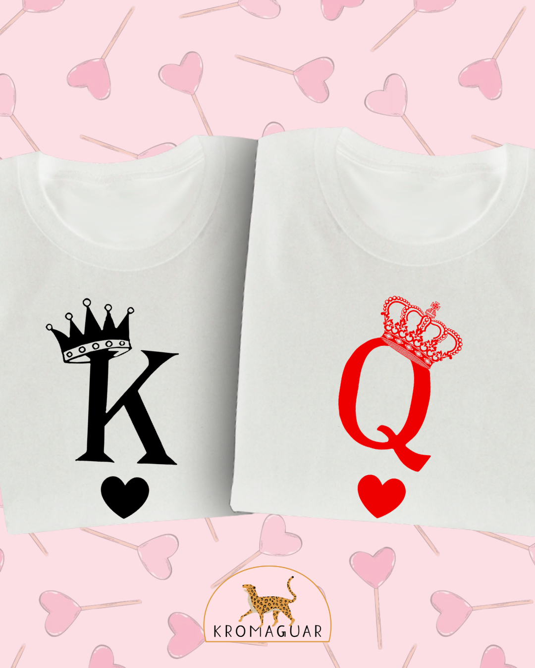 Set Poleras Pareja King & Queen