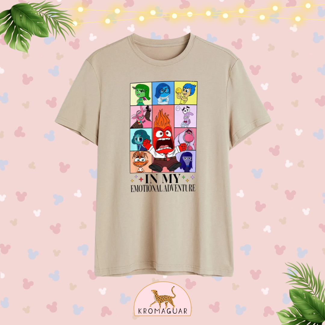 Polera In My Emotional Adventure Inside Out Disney Pixar