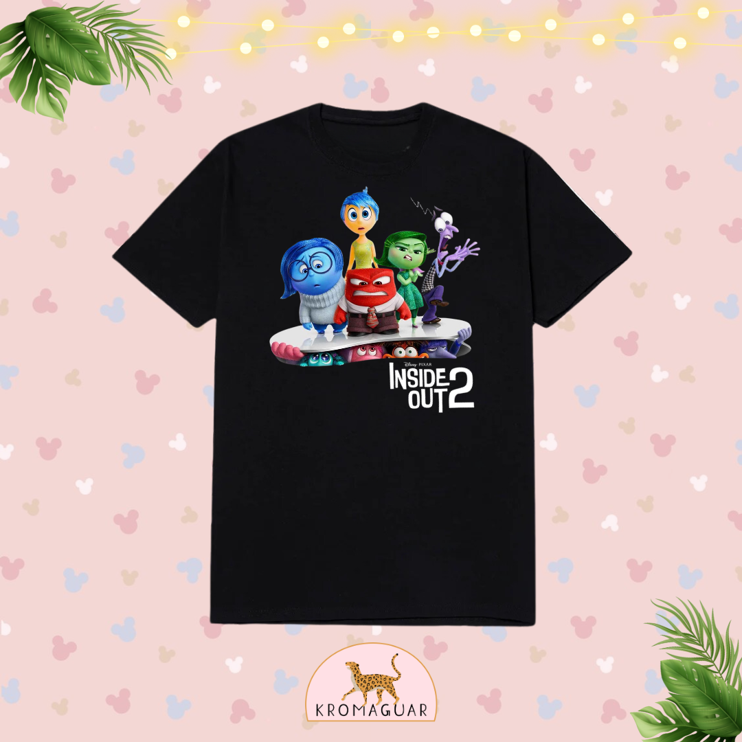 Polera Inside Out 2 Disney Pixar