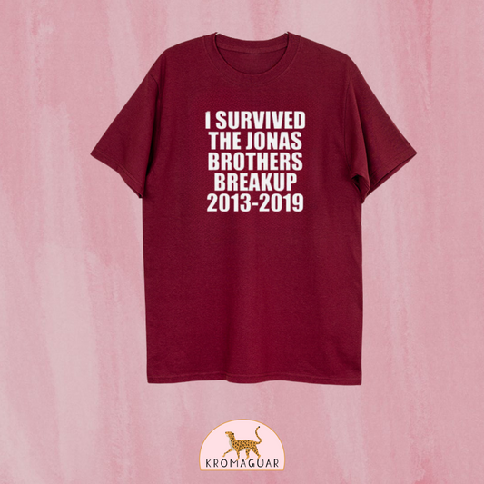 Polera I Survived the Jonas Brothers Breakup
