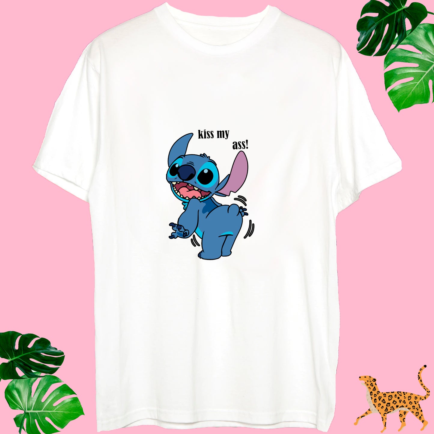 Polera Kiss My… Stitch Disney