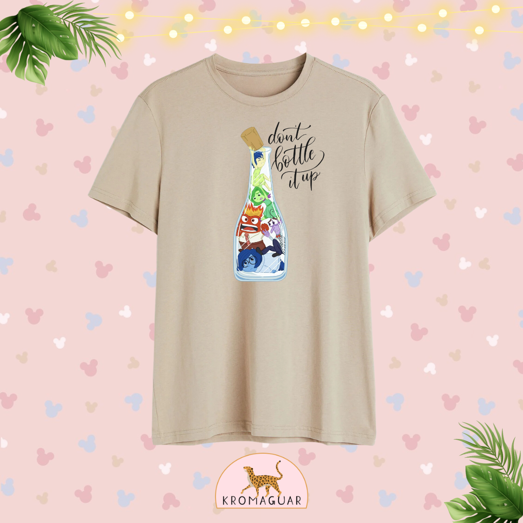 Polera Don’t Bottle It Up Inside Out Disney Pixar