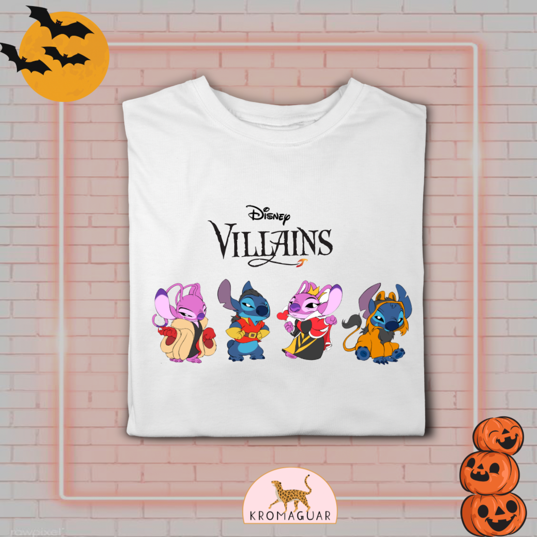 Polera Disney Villains Stitch Halloween