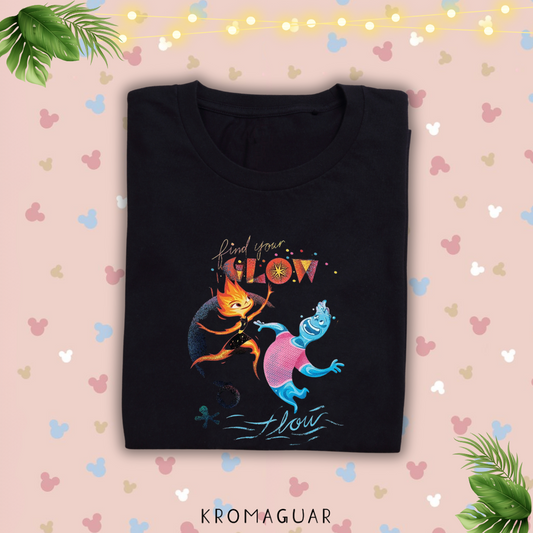 Polera Find Your Glow And Flow Elemental Pixar Disney