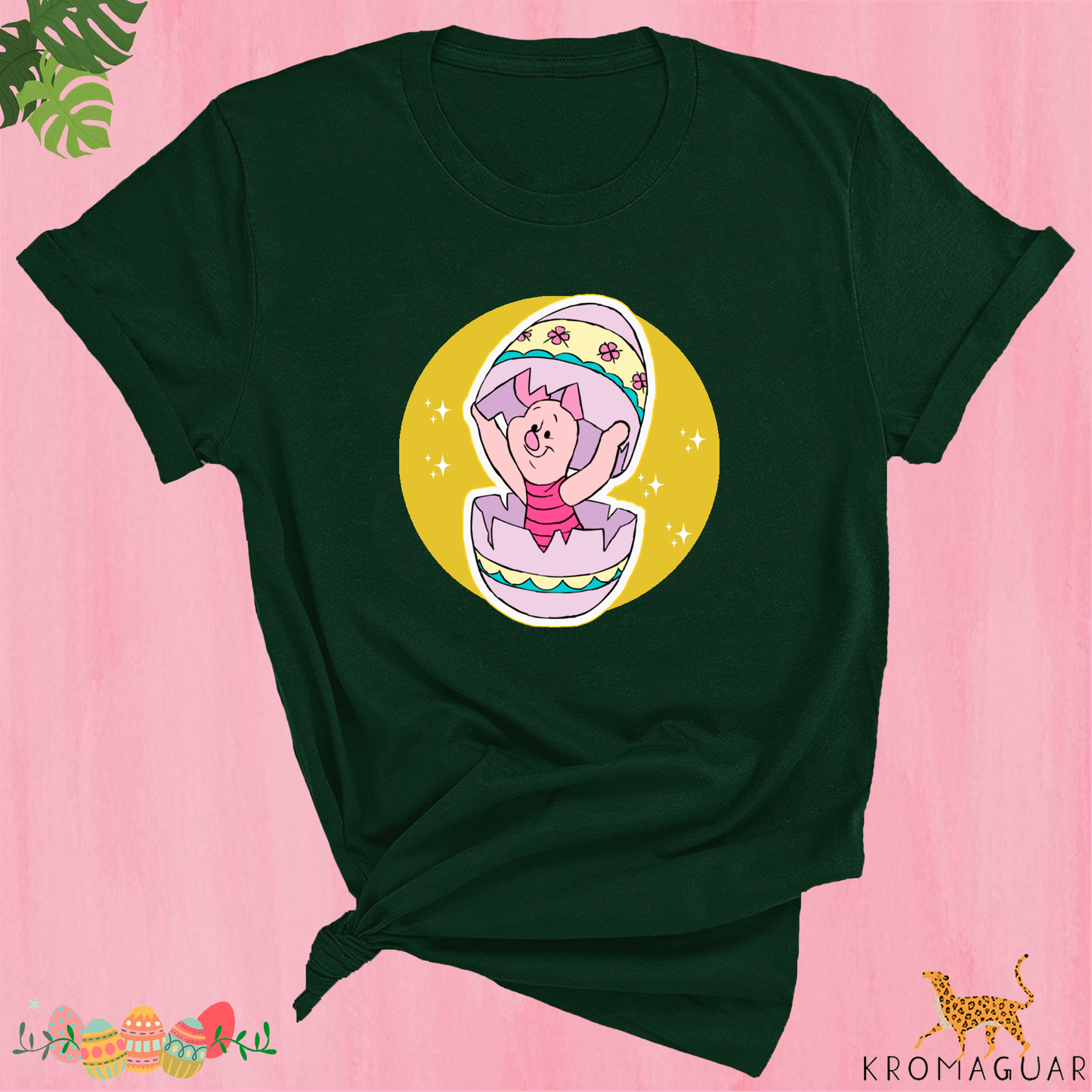 Polera Piglet Pascua Disney