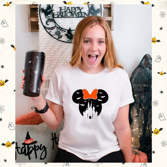 Polera Minnie Castillo Halloween