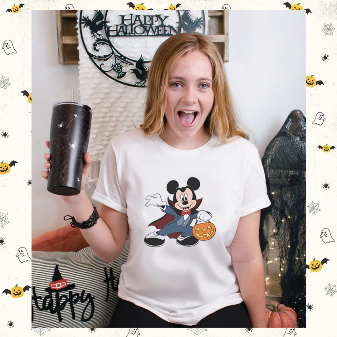 Polera Conde Mickey Halloween