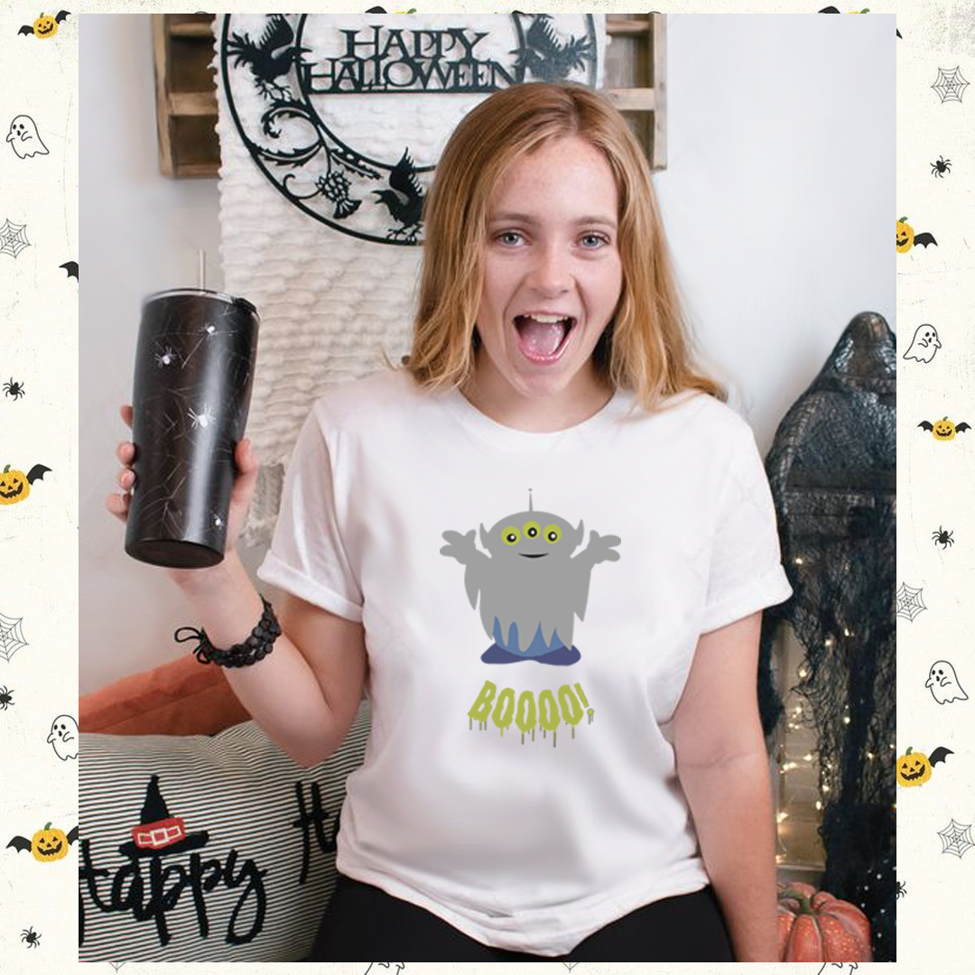 Polera Boo! Marcianito Toy Story Halloween