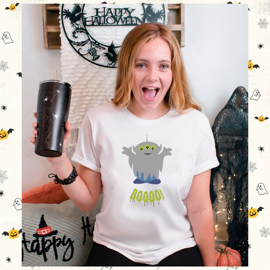Polera Boo! Marcianito Toy Story Halloween