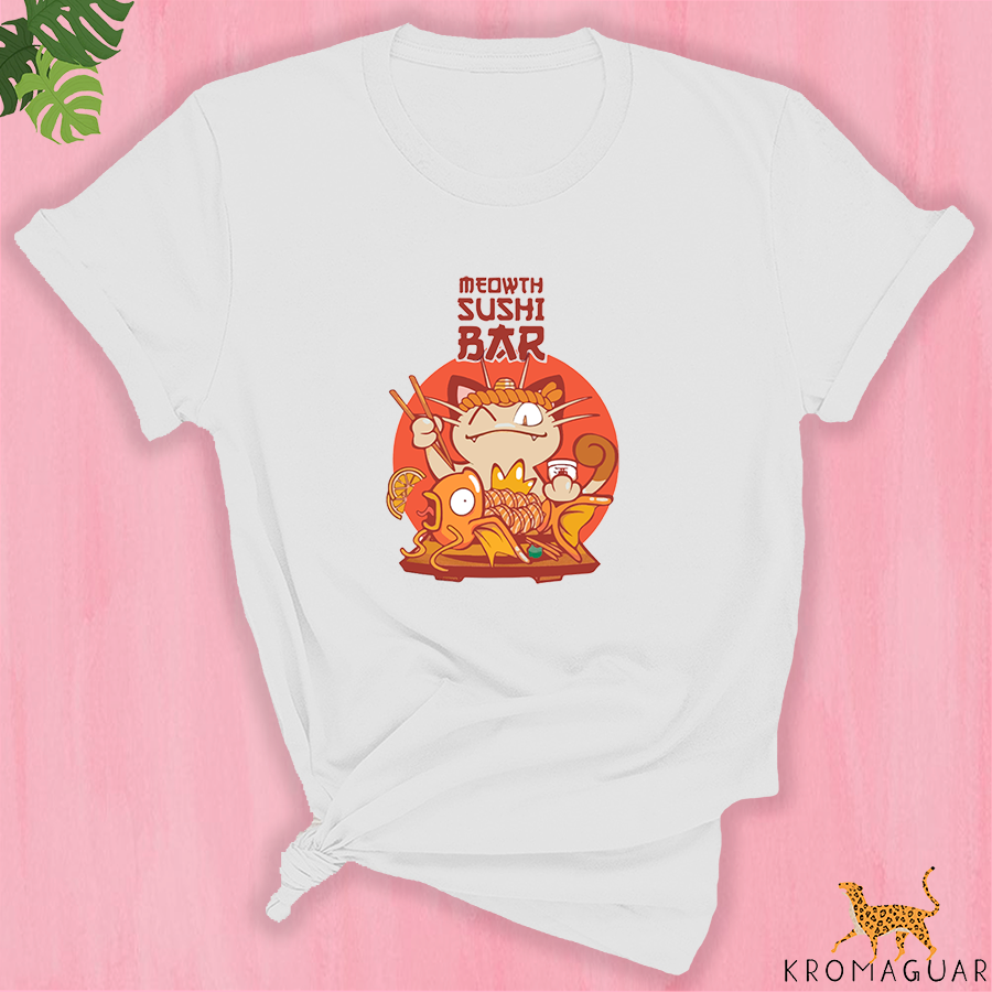 Polera Meowth Sushi Pokemon