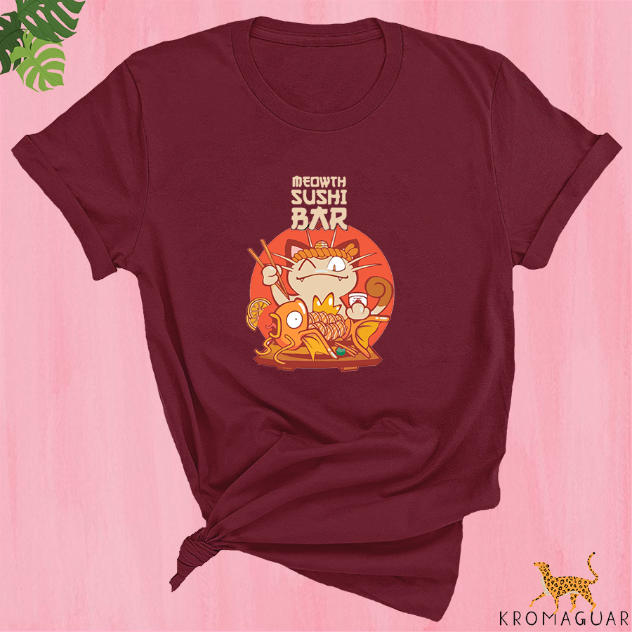 Polera Meowth Sushi Pokemon