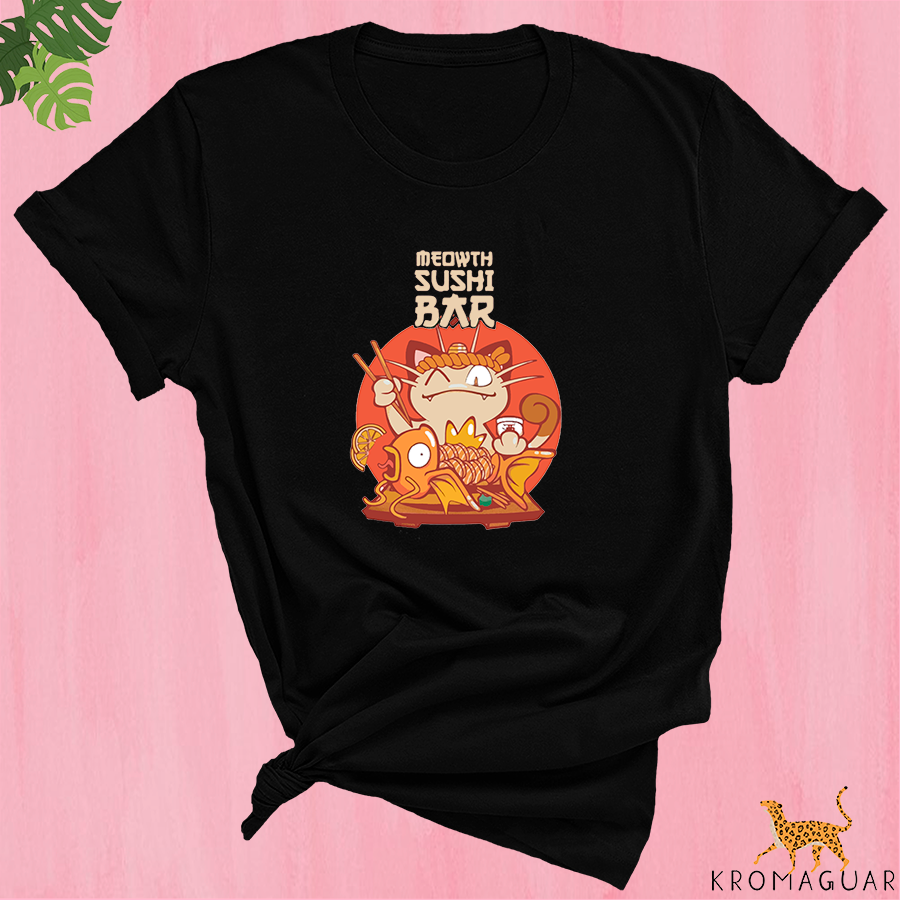 Polera Meowth Sushi Pokemon