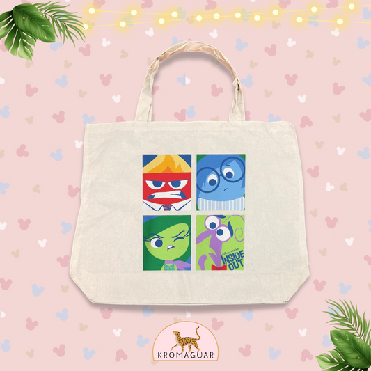 Tote Bag Inside Out Emotions Disney Pixar