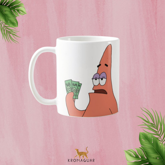 Taza Patricio I Have 3$ Bob Esponja