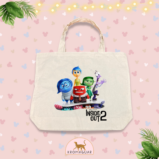 Tote Bag Inside Out 2 Disney Pixar