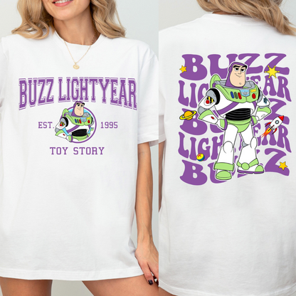 Polera Doble Buzz Lightyear Toy Story Disney Pixar