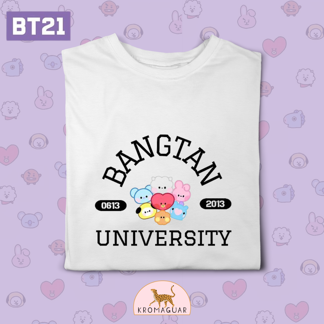 Polera Bangtan University BT21 BTS