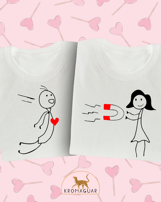 Set Poleras Pareja Iman