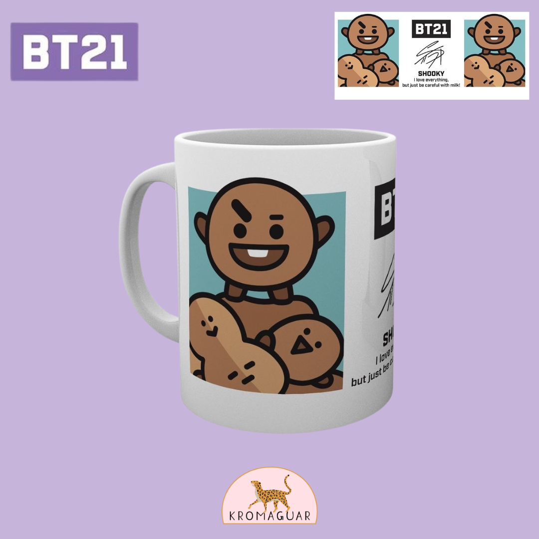 Taza SHOOKY BT21 BTS
