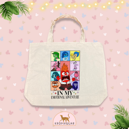 Tote Bag Poleron In My Emotional Adventure Inside Out Disney Pixar