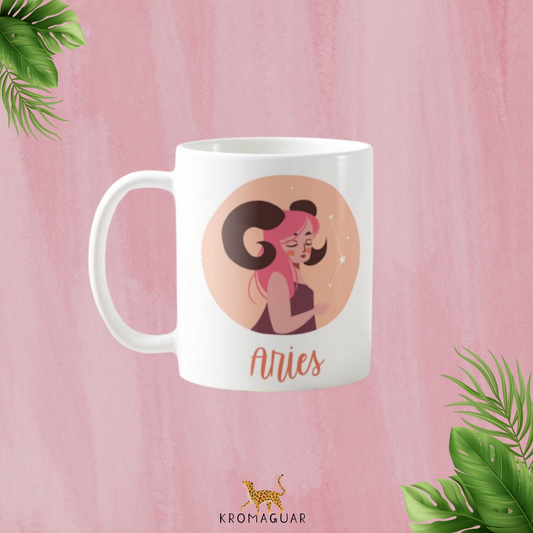 Taza Aries Signo Zodiacal
