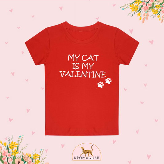 Polera My Valentines Is My Pet