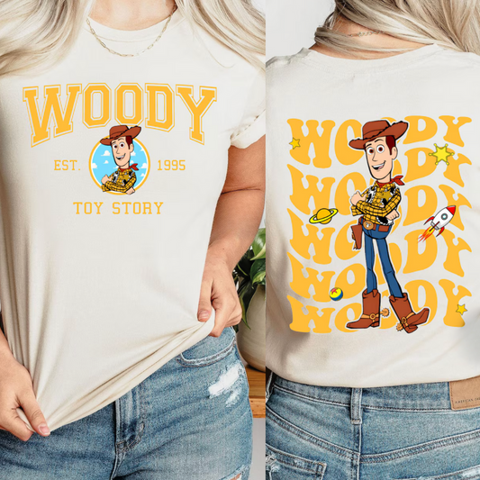 Polera Doble Woody Toy Story Disney Pixar