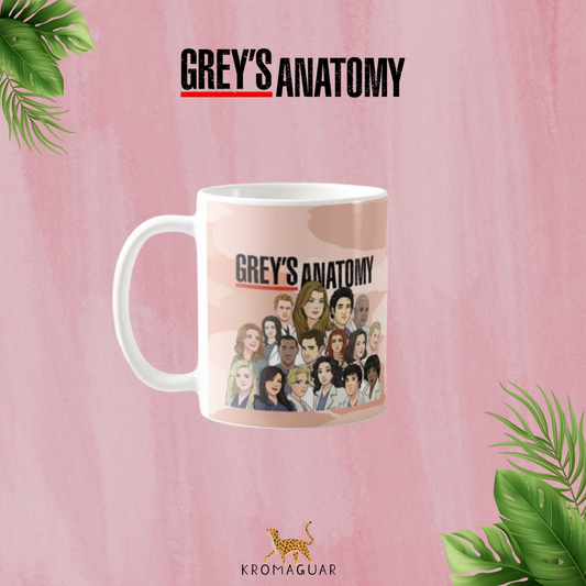 Taza Personajes Gres´s Anatomy