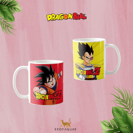Taza Vegeta y Goku Dragon Ball Z