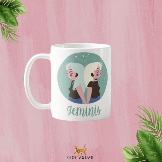 Taza Géminis Signo Zodiacal
