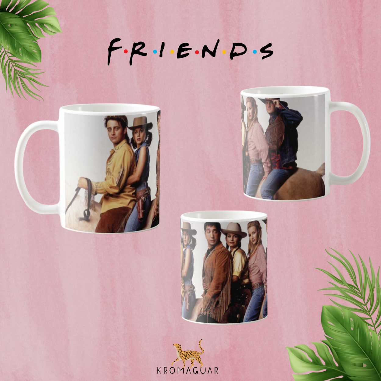 Taza Vaqueros Friends