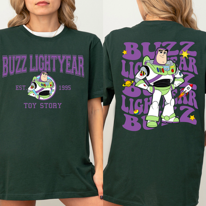 Polera Doble Buzz Lightyear Toy Story Disney Pixar