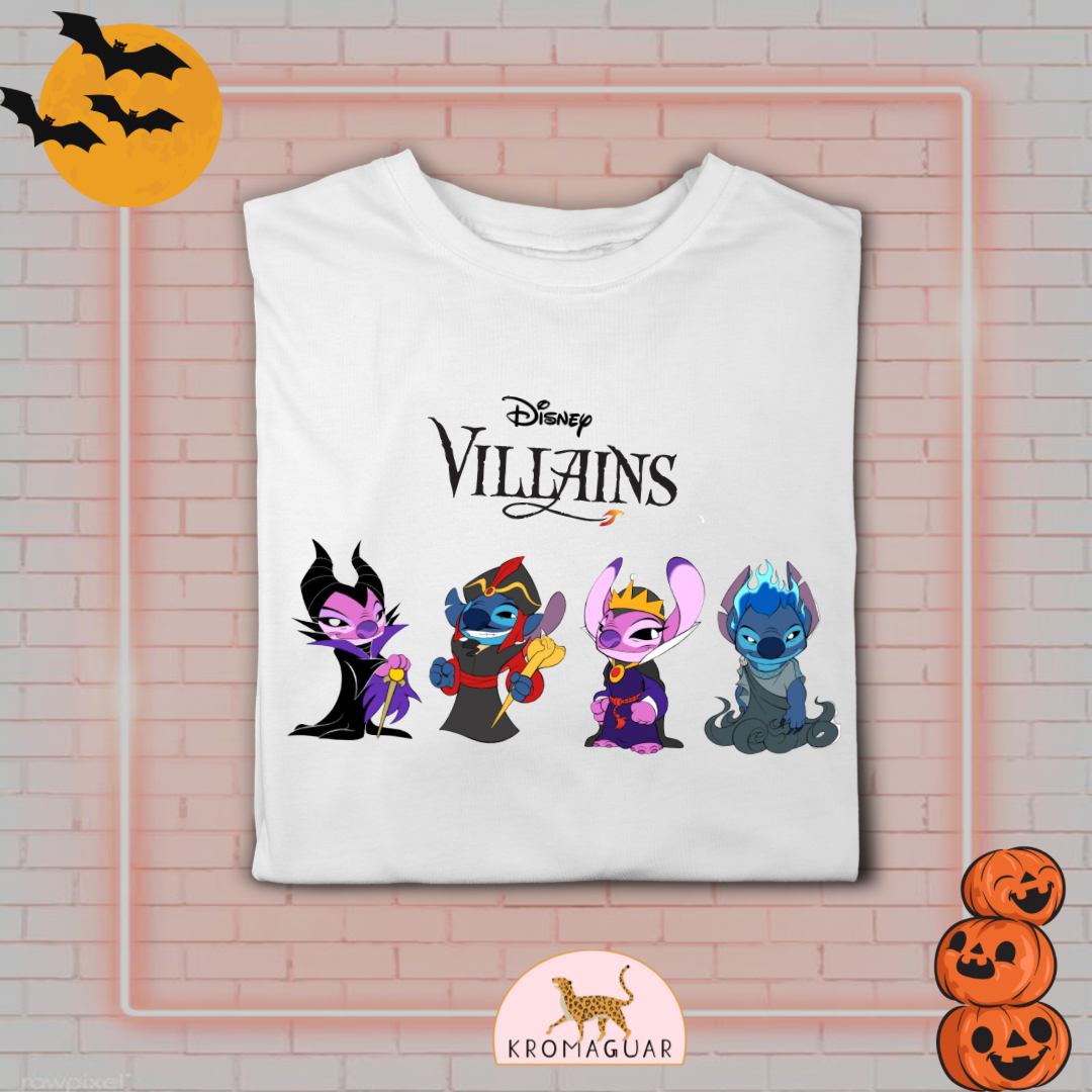 Polera Disney Villains Stitch Halloween