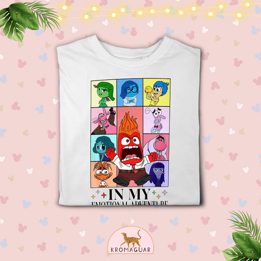 Polera In My Emotional Adventure Inside Out Disney Pixar