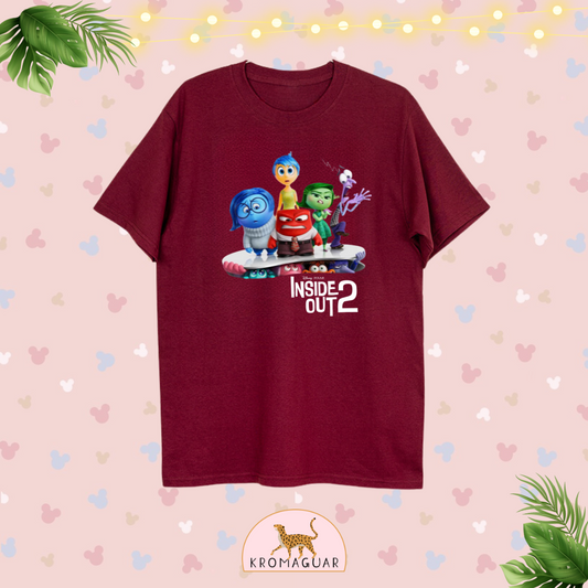 Polera Inside Out 2 Disney Pixar
