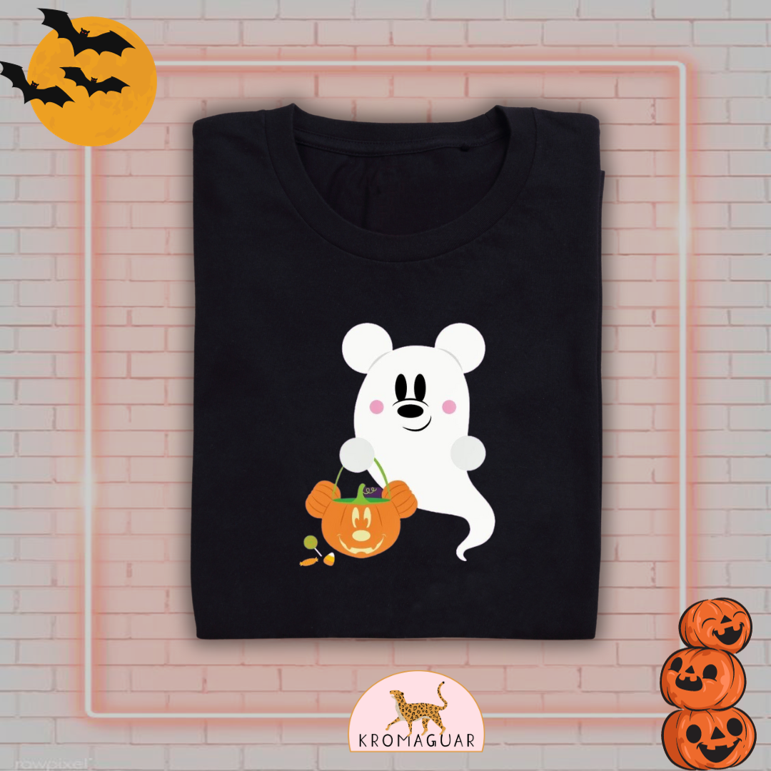 Polera Mickey Ghost Halloween Disney