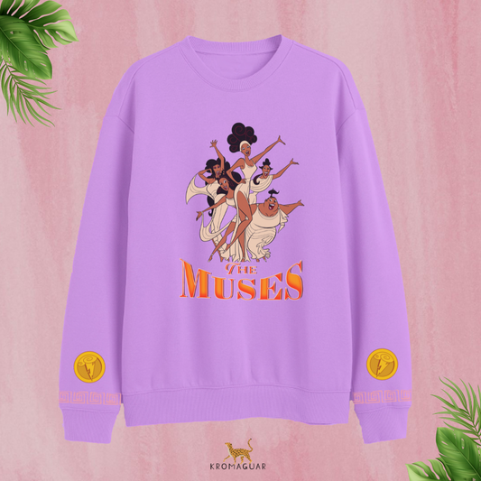 Polerón Lila Musas Hércules Disney