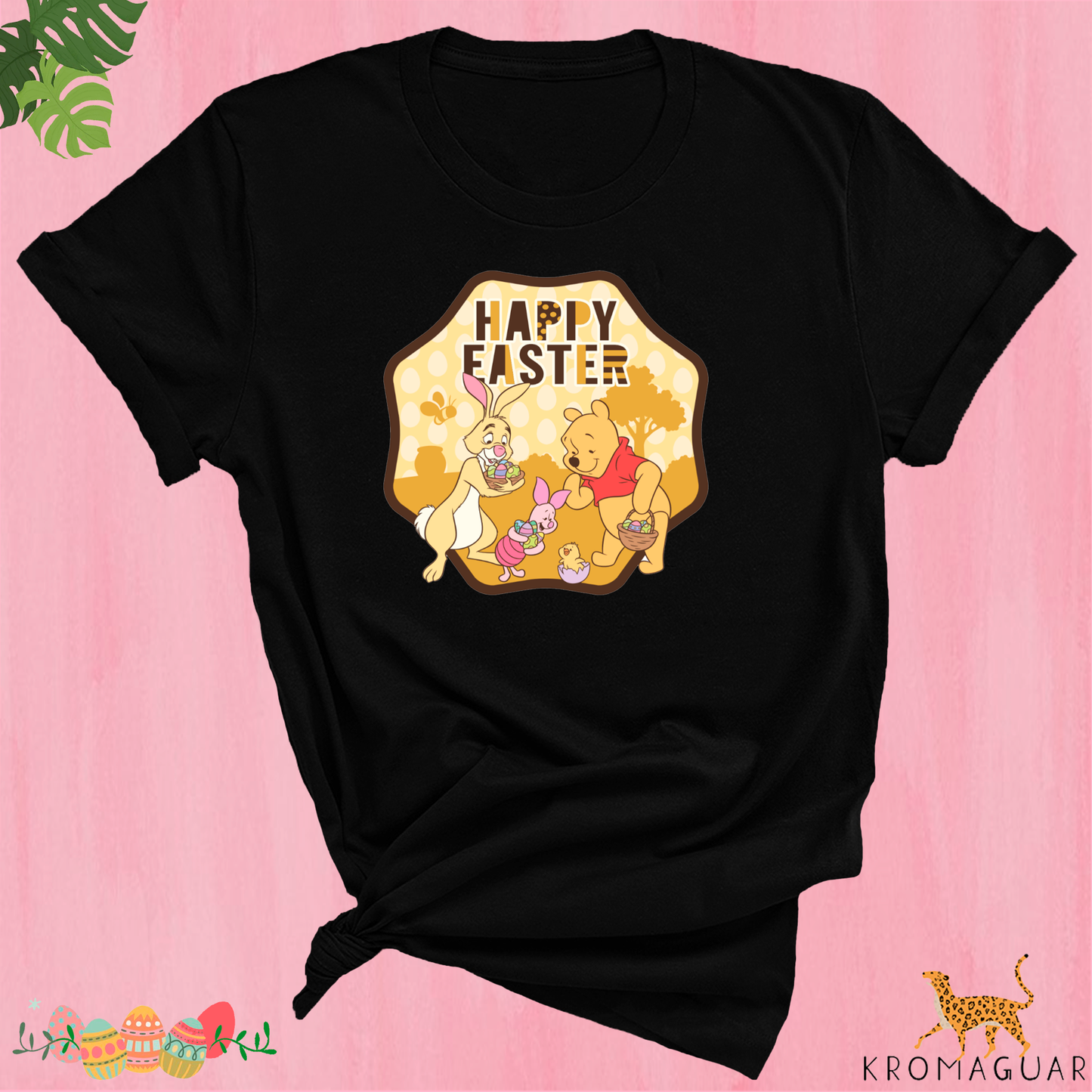 Polera Happy Easter Winnieh The Poo Disney