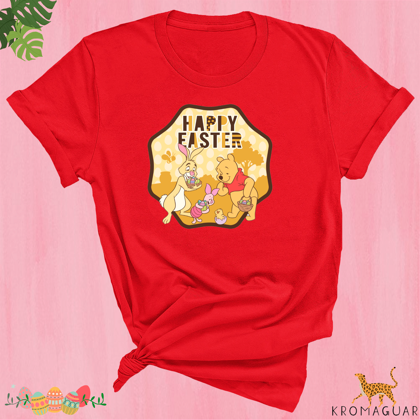 Polera Happy Easter Winnieh The Poo Disney