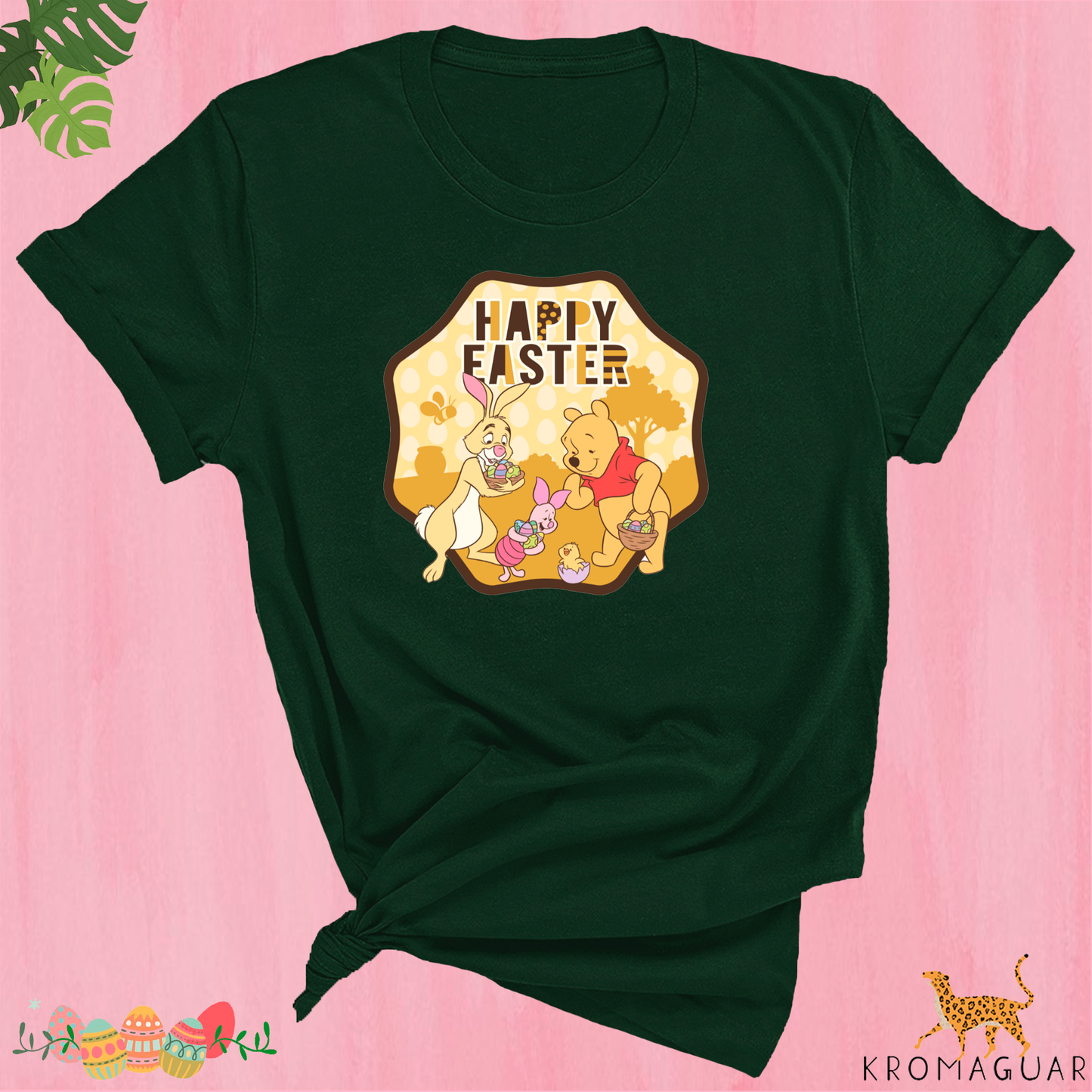 Polera Happy Easter Winnieh The Poo Disney