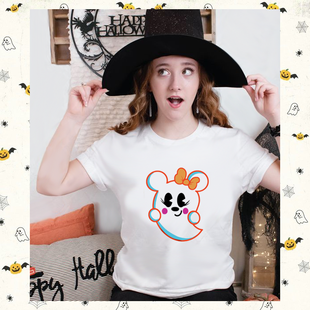Polera Girly Ghost Disney Halloween